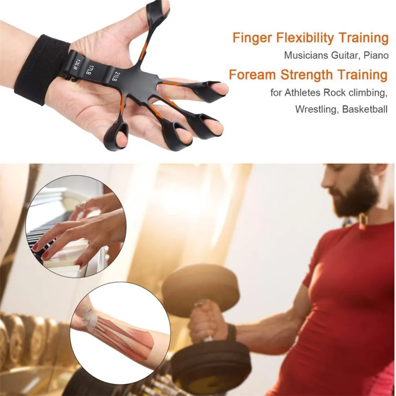 Silicone Grip Finger Strengthen Device