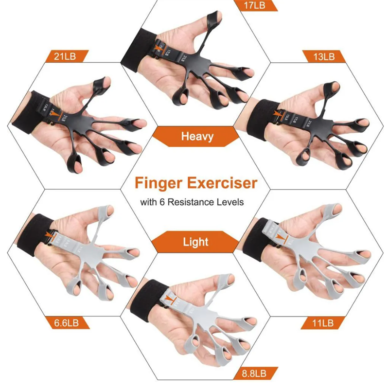 Silicone Grip Finger Strengthen Device